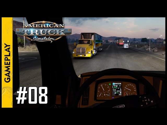 AMERICAN TRUCK SIMULATOR (Santa Cruz x Ely)(Gameplay) #08