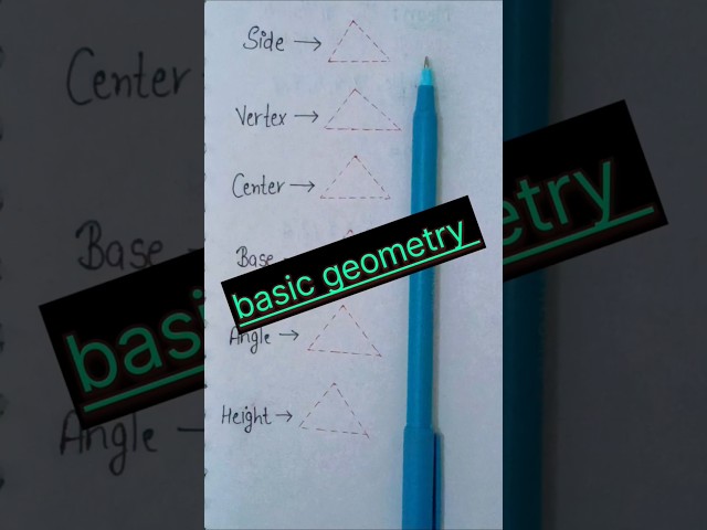 basic geometry#basic#maths#shorts