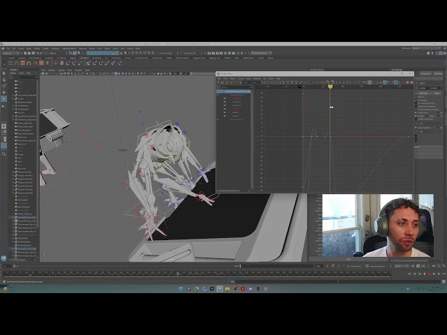 3D Animator Shows you how to animate in MAYA! (Part 1) Animation walkthrough