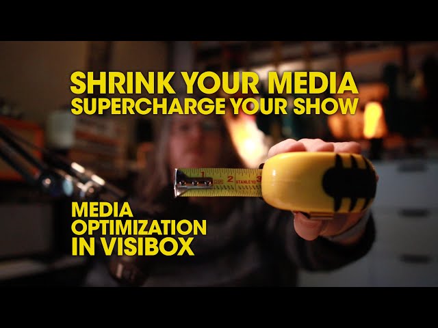 Optimize Your Visuals For Smooth Playback in Visibox