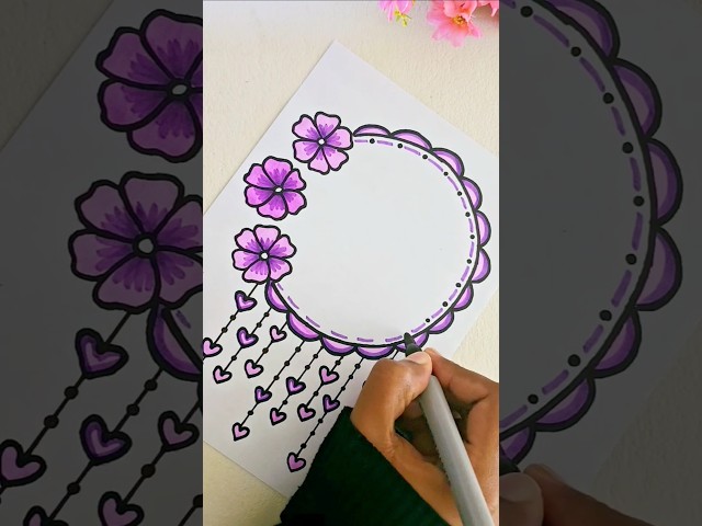 Beautiful Circle Project Design #art #drawing #projectdesign #diy