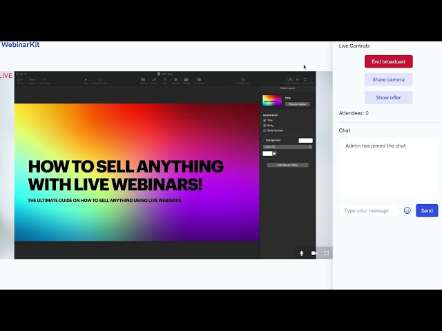 WebinarKit Live Demo