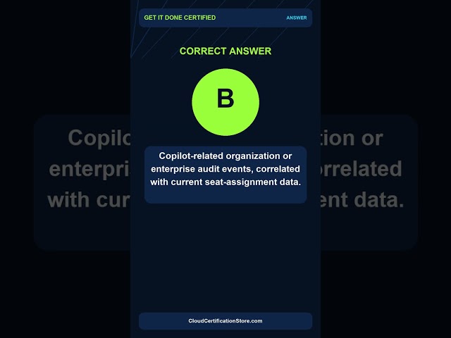 GH-300 Practice Q56 | Can You Answer This? | #Shorts