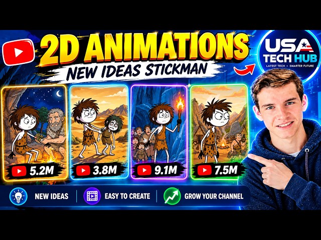 How to Create 2D Animation Videos with AI | Consistent Characters + Full Tutorial