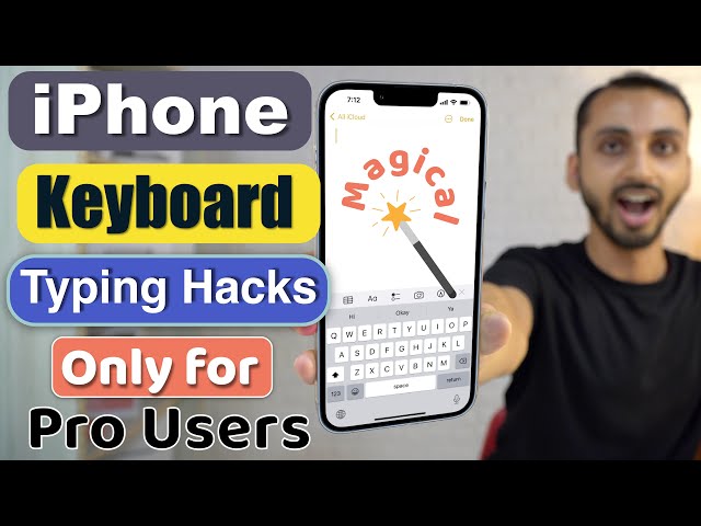 Top iPhone Typing Hacks and iPhone Keyboard Gestures for iPhone Pro Users