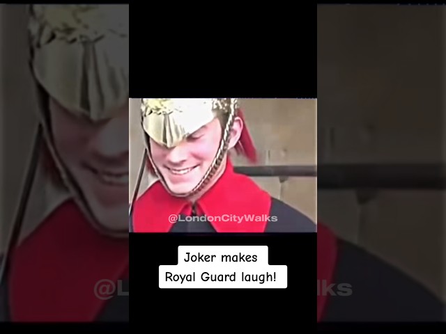 Joker Makes Royal Guard Laugh!