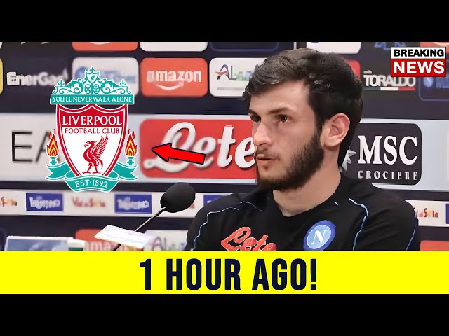 KVARATSKHELIA BREAKS HIS SILENCE ON SHOCKING SWAP DEAL WITH CHIESA! LIVERPOOL NEWS