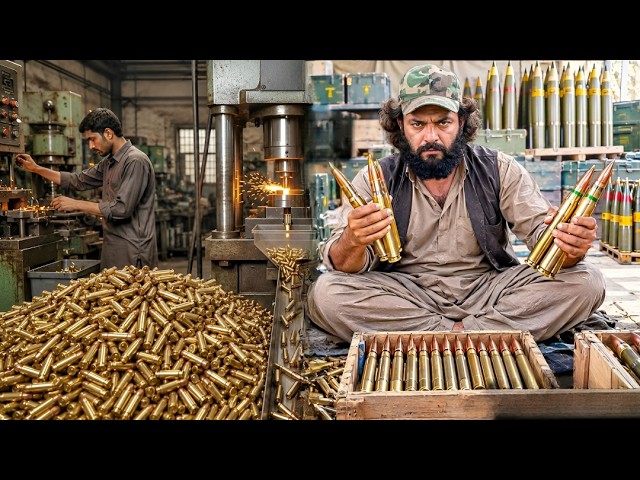 How Used Bullets Are Cut and Made into New Bullets | Old Bullets Recycling Complete Process