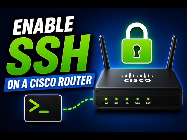 Lab:  Configuring SSH Access on a Cisco Router