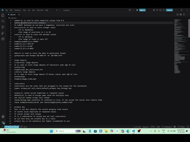 oracle sql episode2