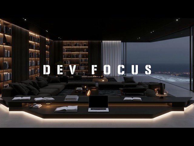 Deep Coding Music For Flow State - Ambient Software Developer Music And Tech Work Beats