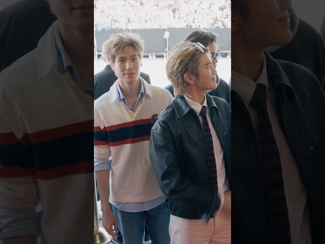 TOMMY HILFIGER | Fourth, Gemini and Phuwin check in for Tommy Hilfiger Spring 2027 at The Plaza