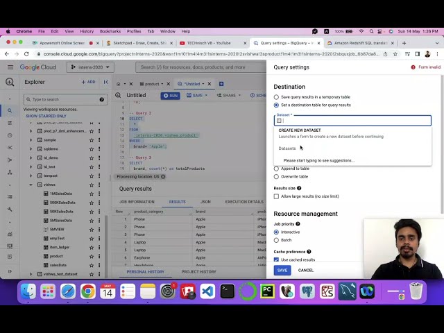 Create Temporary Table to Store the Result in BigQuery | BigQuery Tutorial in Hindi #11