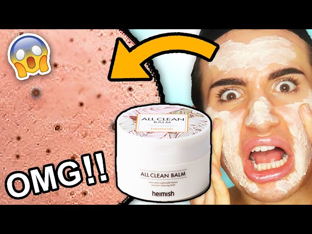 I tried the HEIMISH ALL CLEAN BALM for one week! || FULL REVIEW + MAKEUP TEST (best oil balm ever?!)