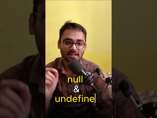 Null Vs Undefined In JavaScript || JavaScript Interview Questions
