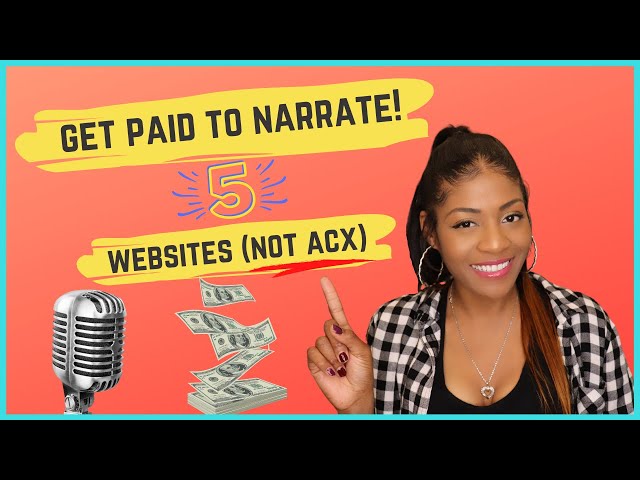 ✌🏽 Goodbye ACX! 5 Alternative Audiobook Narration Sites That Pay! | Audible | NIKKI CONNECTED
