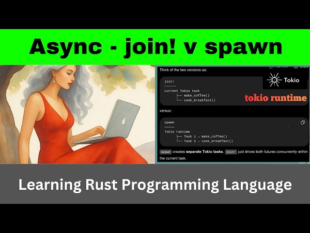 Rust Async: Join vs Spawn