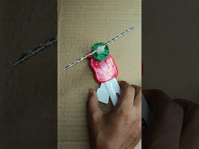 I Powered String Rice Lights with Hand Crank Generator #tech #innovation