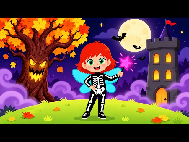 Happy Halloween Song for Kids! 🎃 Fun Halloween Video for Toddlers & Preschoolers | Sing Along!