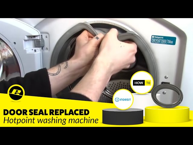 How to Replace a Washing Machine Door Seal on a Hotpoint Washer Dryer