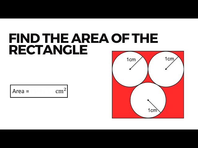Find the AREA OF THIS RECTANGLE