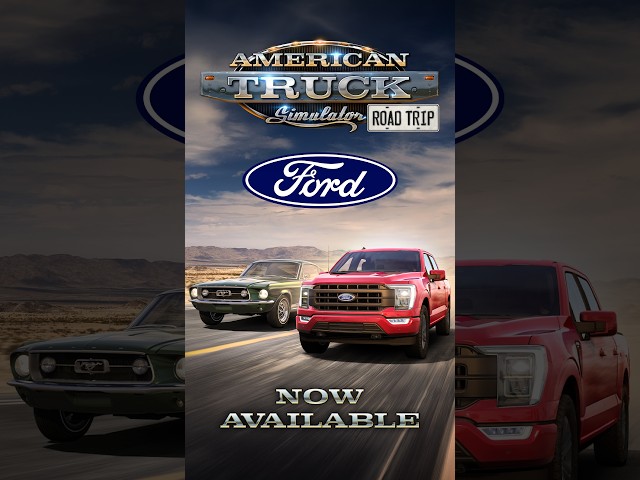 American Truck Simulator - Road Trip: Ford DLC Now Available