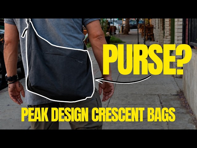 I Thought This Was a Purse... Until I Tried the Peak Design Crescent Bag