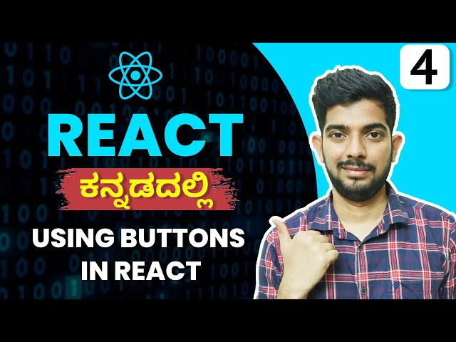 Handling Button Click | React Tutorials for Beginners in Kannada