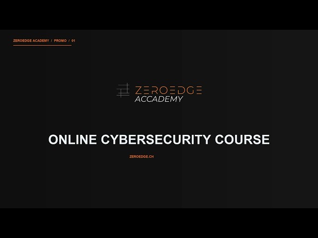 Online Cybersecurity Course: Phishing, Passwords & Data Security | ZeroEdge Academy