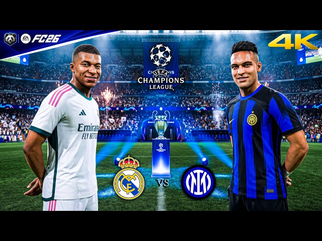 FC 26 - Real Madrid vs. Inter Milan - UEFA Champions League 26/27 Full Match | PC™ [4K60]