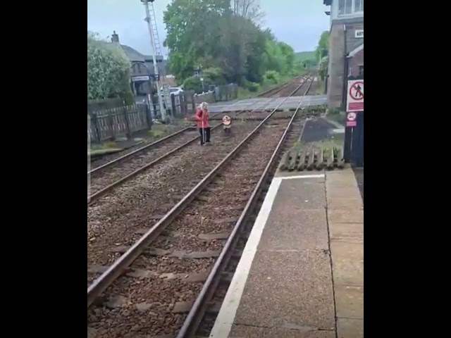 Trespassing on the railway