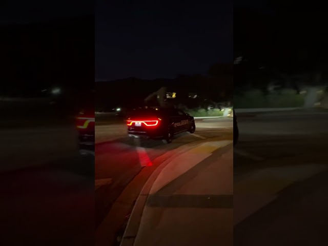SMPD catching up to a driver FAST