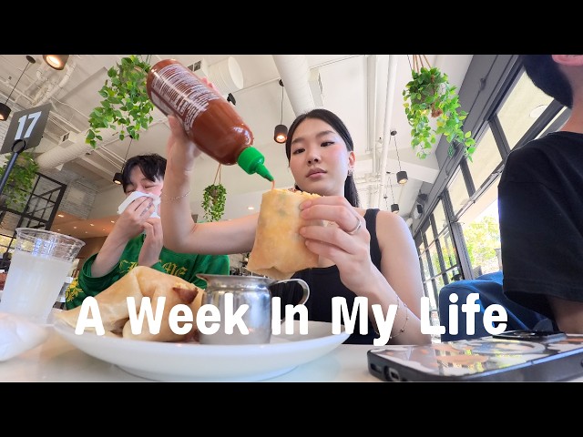week in my life │ a fun weekend with friends in vegas, seeing illenium at sphere, trying neighborly!