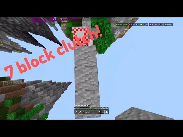 Evident does a 7 block clutch on a Hacker
