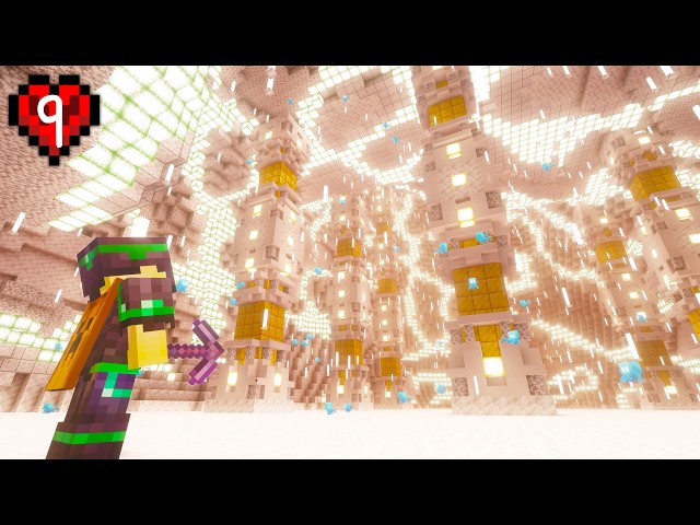 I Built PARADISE in Hardcore Minecraft!