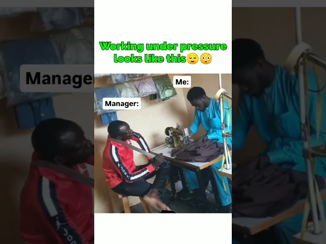 Working under pressure looks like this😔🥺😢#clientes #corporatememes #shorts #short