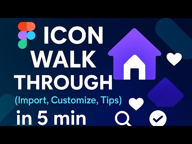 How to Use Icons in Figma | Beginner Tutorial