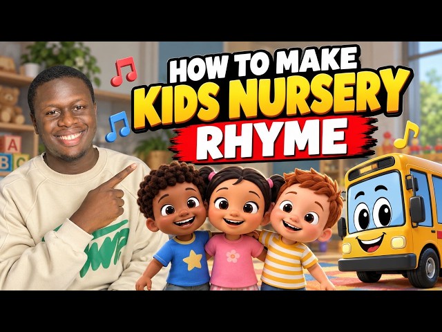 How To Create Viral Faceless Kids Nursery Rhymes Videos With AI