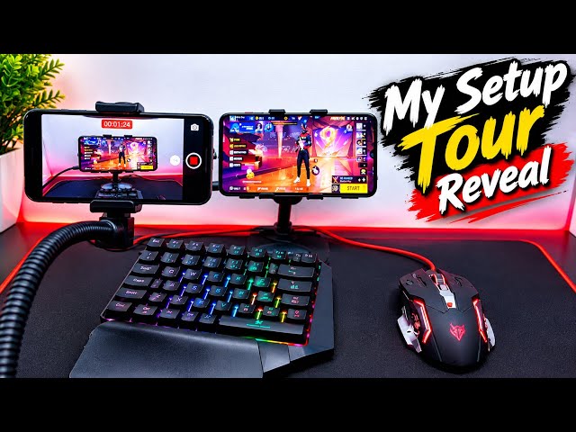 Revealed My Secret Gaming Setup! 😱 | 