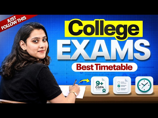 BTech Semester Exam Time Table 🔥| Complete Study Plan & Preparation Strategy