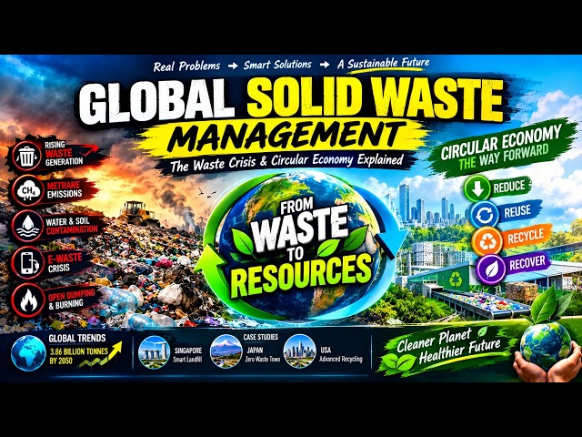 🌍 Global Solid Waste Management | The Waste Crisis & Circular Economy Explained