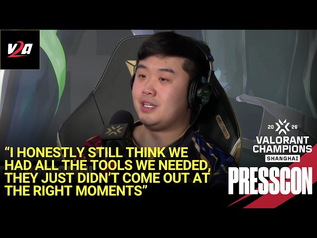 Global Esports (LOUD vs. GE) | VALORANT Champions Shanghai | Post-match Press Conference
