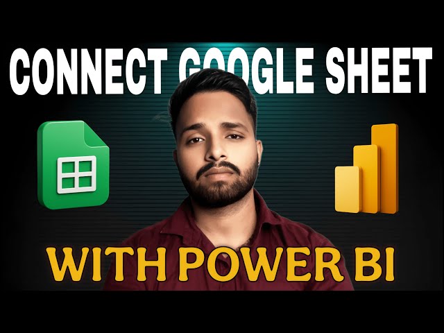 Connect Google Sheets to Power BI | Real-Time Data Update in Power BI Report
