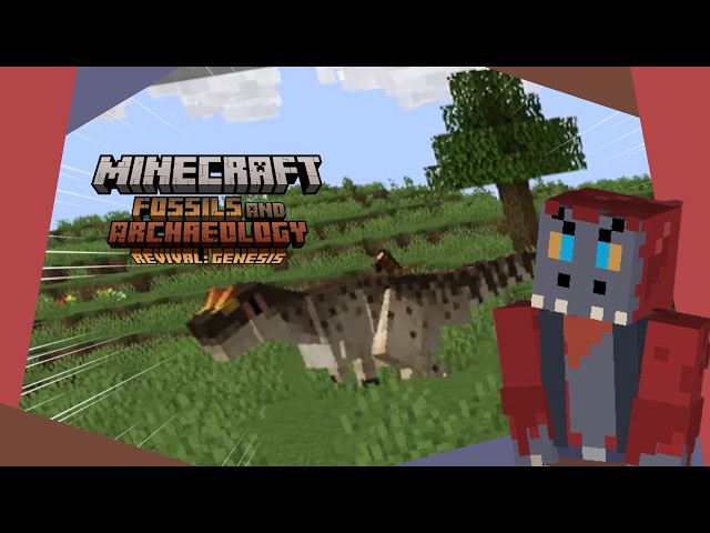 Dinosaurs In Minecraft! | Minecraft : Fossils & Archeology