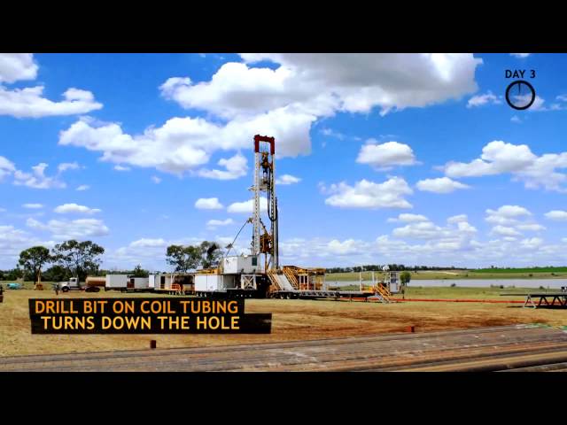 An Australian first - Minimal disturbance rigs in action
