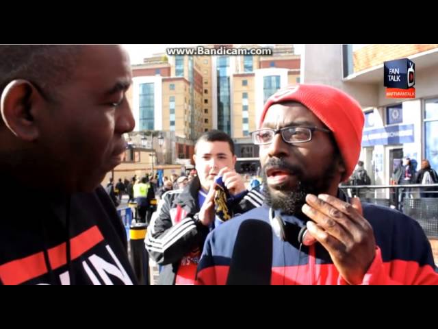 Look what Arsenal fans (bully) for Chelsea fans
