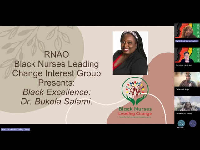 BNLC  Presents:  Navigating  Post  Graduate Studies  with Dr  Bukola Salami