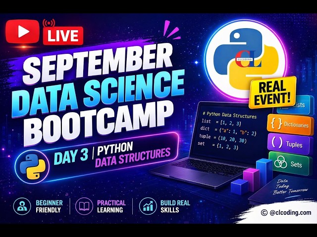 September Data Science Bootcamp  | Day 3 | Python Data Structures