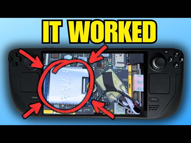 The Cheapest Steam Deck Upgrades Gave Me 50% More FPS and I Don't Know Why