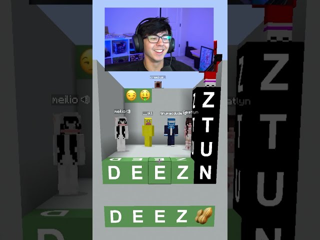 HOW COULD THEY SAY THIS TO ME😂😂😂Minecraft Wordle VS GF #minecraft #shorts #minecraftshorts